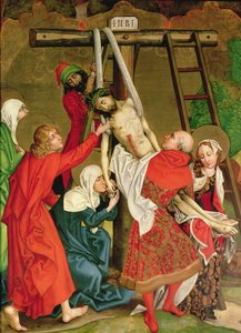 Deponeringen, fra dominikanernes altertavle, ca. 1470-80